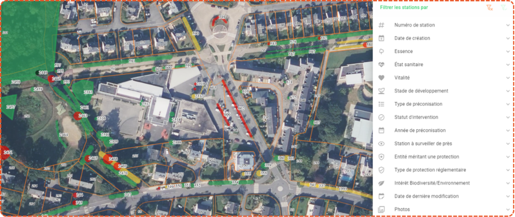 Visualiser votre patrimoine sur une carte