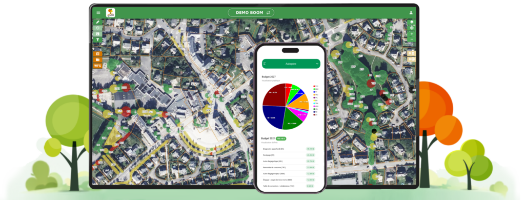 Boom est une solution simple pour mieux connaitre et gérer son patrimoine arboré