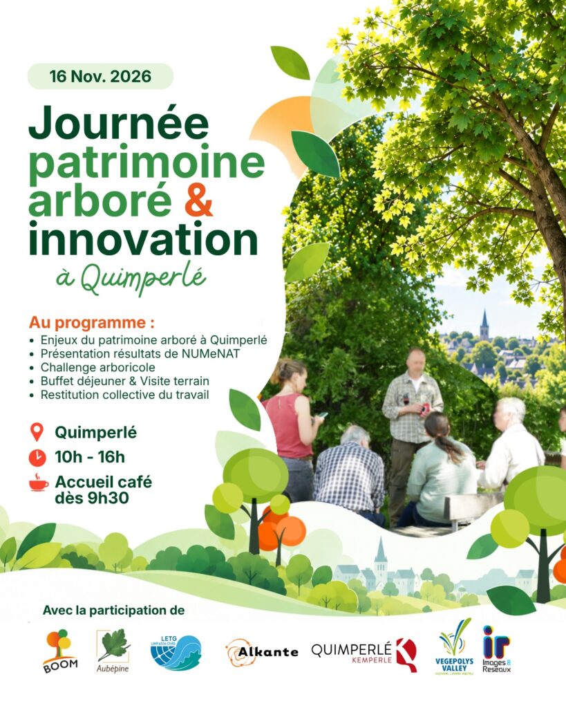 Journée patrimoine arboré & innovation – 16 novembre 2026 à Quimperlé
